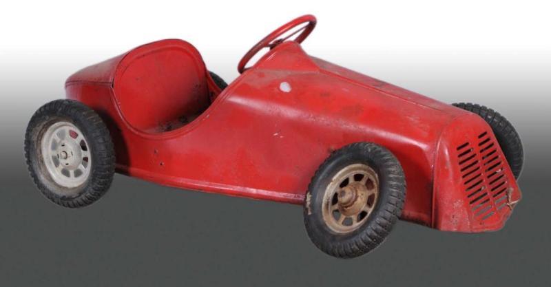 Appraisal: Pressed Steel E'toile Sport Racer Pedal Car Description s Old