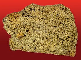 Appraisal: DHOFAR AN EXCEPTIONAL COMPLETE SLICE OF A METEORITE FROM THE