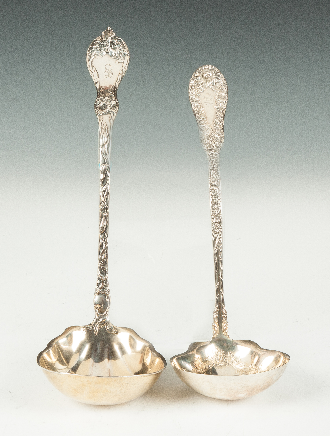 Appraisal: Two Sterling Silver Ladles L Reed Barton R Dominick Haff