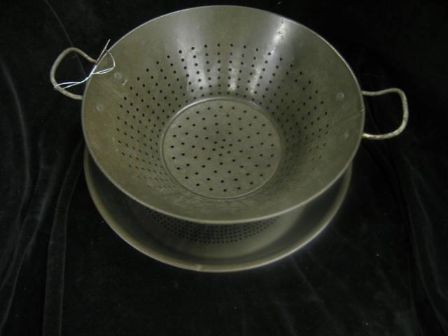 Appraisal: Tin Colanders