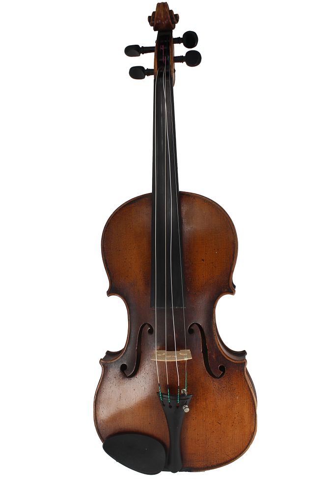 Appraisal: th C European Violin th C European Violin Labeled Nicolaus