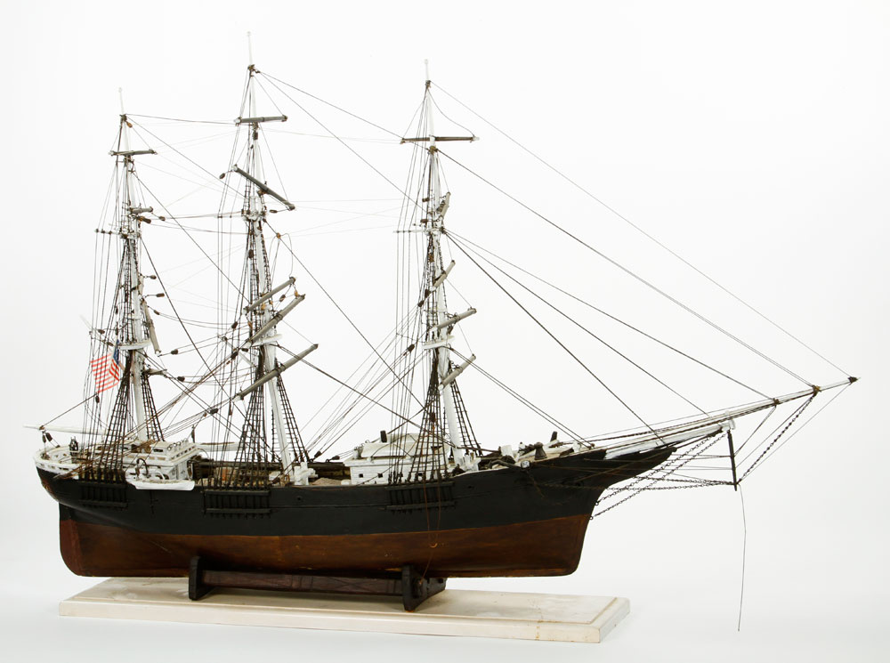 Appraisal: - Model of Andrew Jackson Boston Ship Model of Andrew