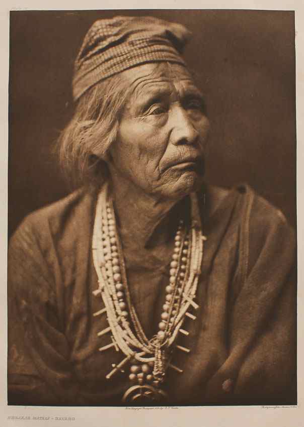 Appraisal: CURTIS Edward American - ''Nesjaja Hatali-Navajo'' Photogravure '' x ''