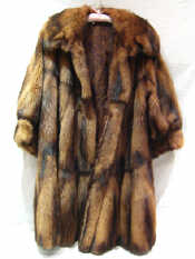 Appraisal: A marten fur coat with vintage lining cm long x