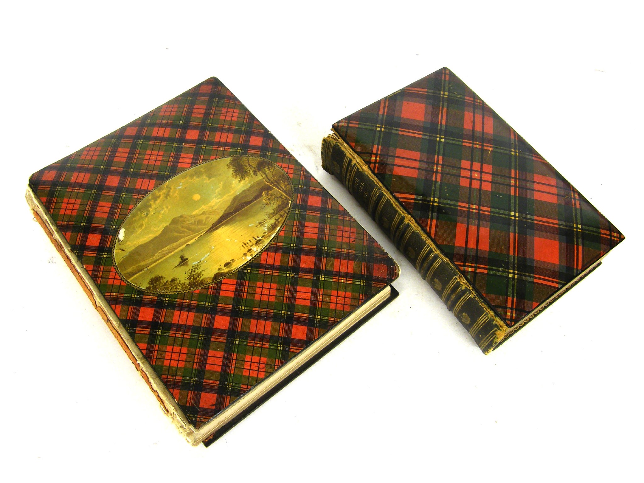 Appraisal: Tartan ware books - Souvenir of Scotland published by T