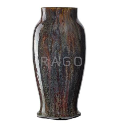 Appraisal: HUGH C ROBERTSON DEDHAM Tall experimental vase Condition Report