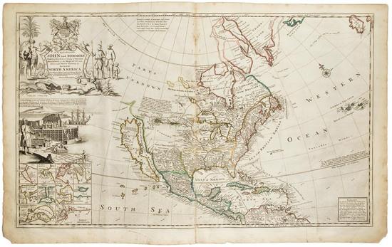 Appraisal: MAP - MOLL Herman To the Right Honourable John Lord