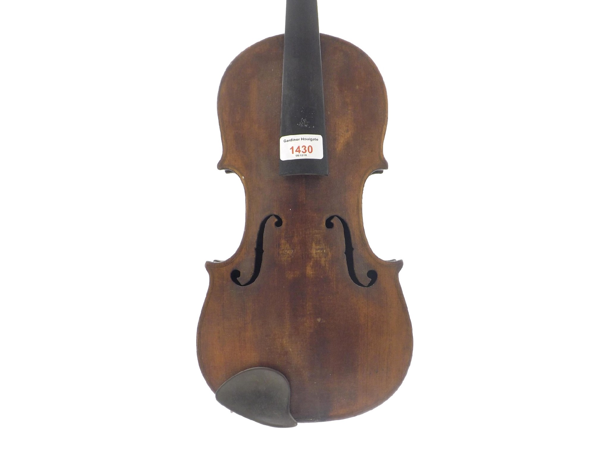 Appraisal: th century violin cm