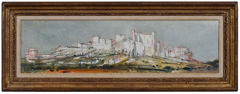 Appraisal: Michel Ciry French born Les Baux signed lower right Michel