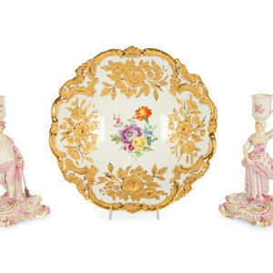 Appraisal: A Collection of Meissen Porcelain Tableware consisting of a pair