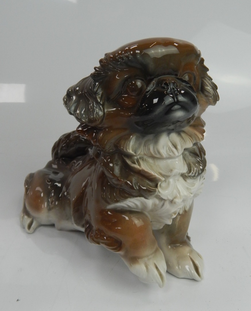 Appraisal: A Rosenthal porcelain figure of a pug dog impressed no