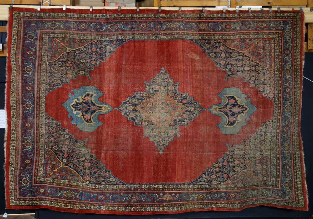 Appraisal: - Bidjar Rug Bidjar rug 'h x 'w Provenance VA