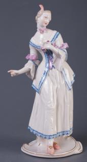 Appraisal: Nymphenburg Lucinda Figure Franz Anton Bustelli - Lucinda Commedia dell