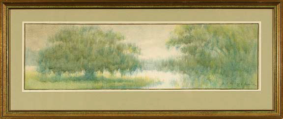 Appraisal: Alexander John Drysdale American New Orleans - Louisiana Bayou oil