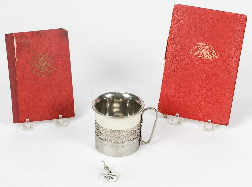 Appraisal: Group of Nazi Collectibles Group of Nazi Collectibles Heinrich Himmler