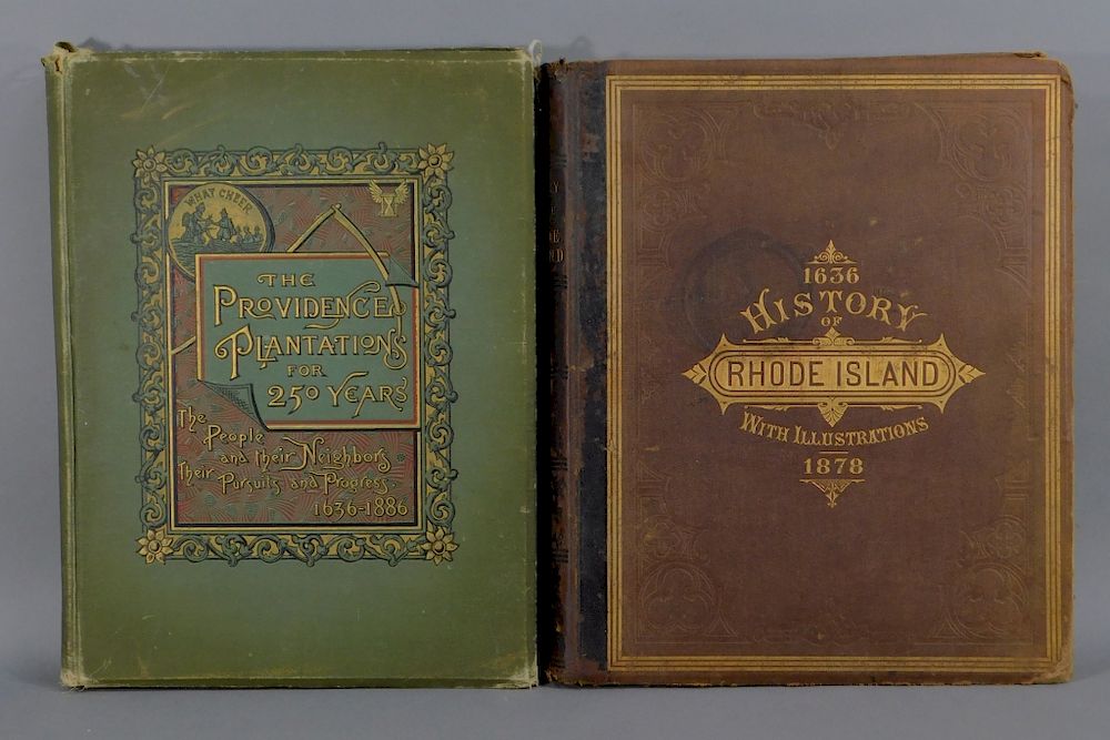 Appraisal: Providence Rhode Island History Antiquarian Book United States th Century