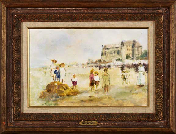 Appraisal: Gabriel Spat American New York - The Seashore oil on