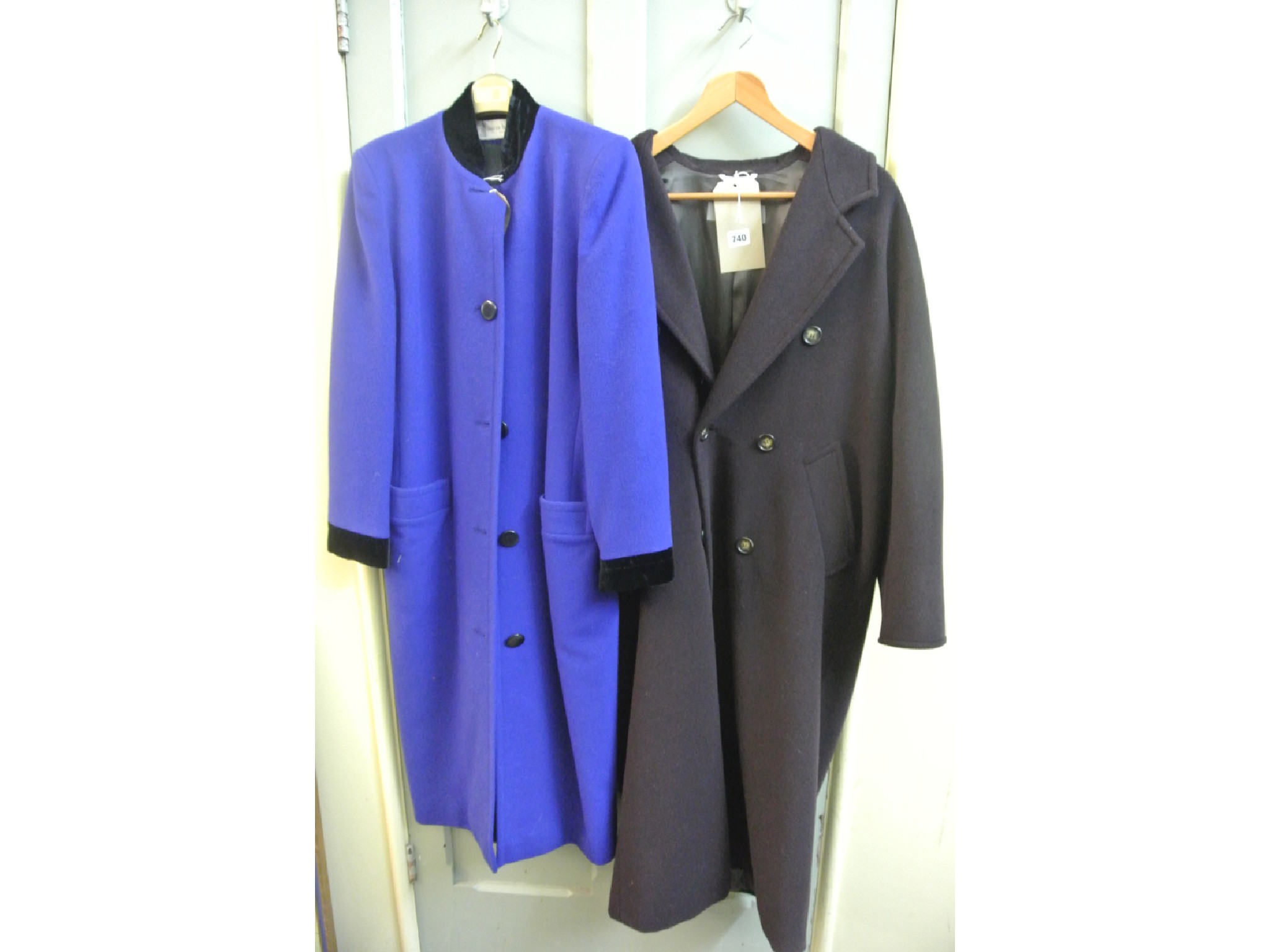 Appraisal: A Max Mara winter coat a Pierre Balmain wool coat