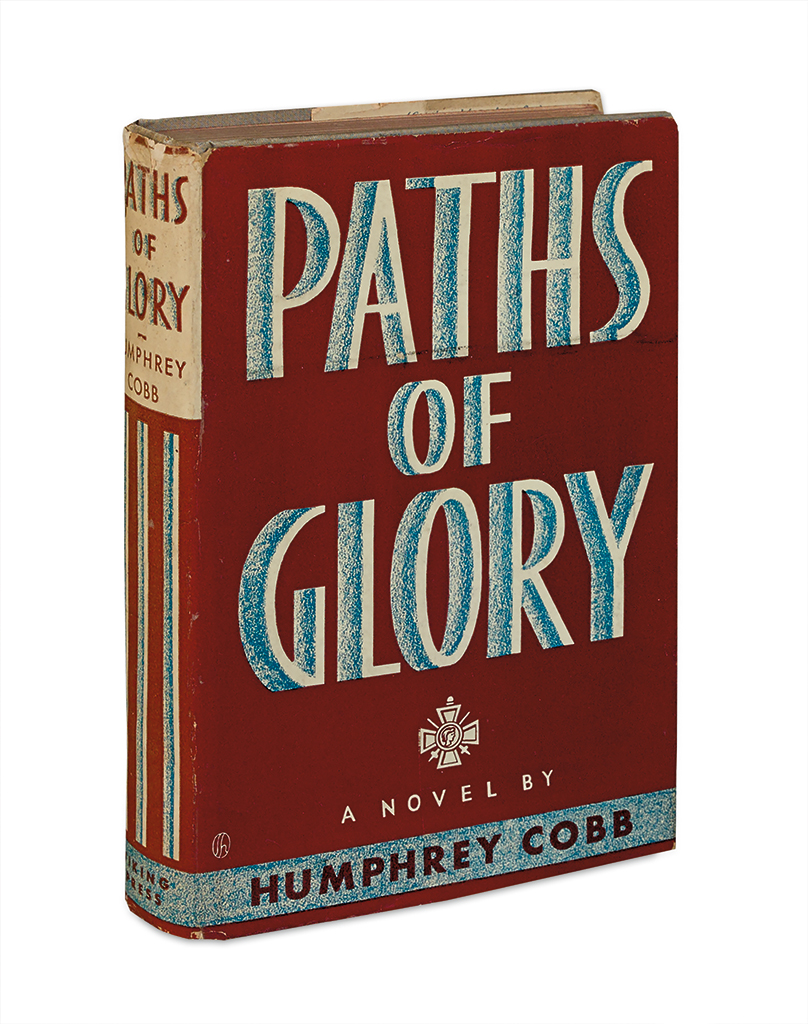 Appraisal: COBB HUMPHREY Paths of Glory vo publisher's gilt-stamped blue and