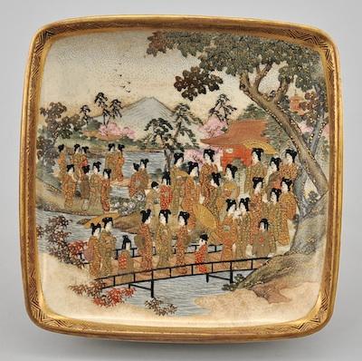 Appraisal: A Satsuma Dish Most probably made in the early th