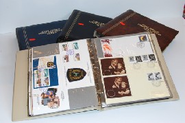 Appraisal: PORT PHILLIP FIRST DAY COVER STAMP ALBUMS