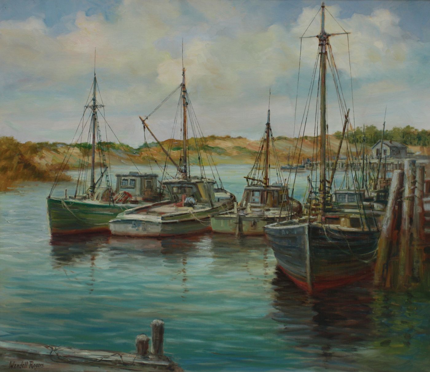 Appraisal: WENDELL M ROGERSAmerican - Harbor on the Oyster River Chatham