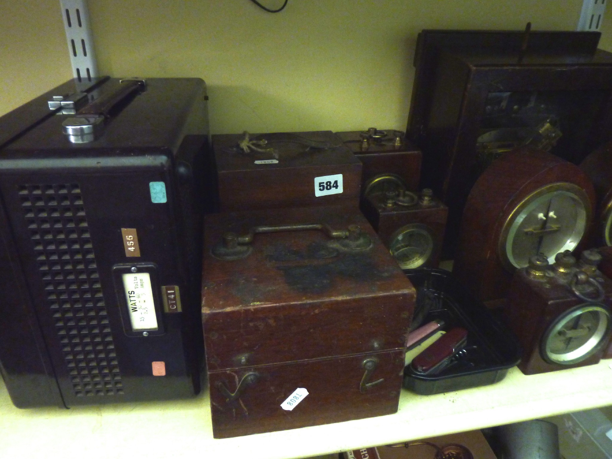 Appraisal: A good quality Bakelite cased AC Wattmeter Model S Form