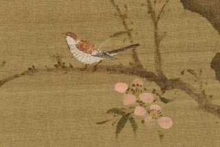 Appraisal: Two Gracie Custom Japonesque Wallpaper Panels Gracie Studio American New