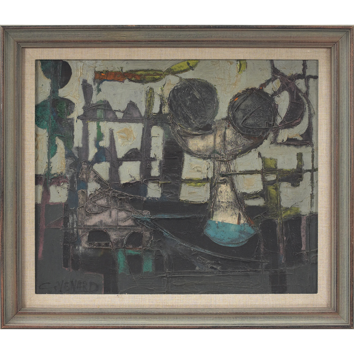 Appraisal: Claude Venard French - ''Still Life '' c oil on