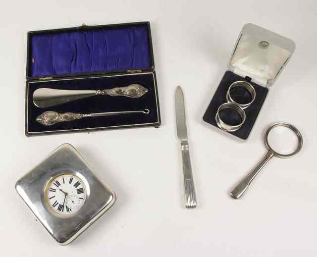 Appraisal: A Goliath pocket watch in a silver fronted case and