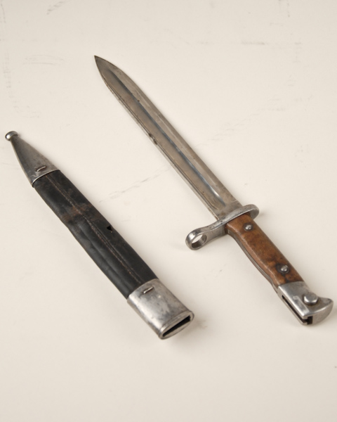 Appraisal: A Simpson Co World War I German Bayonet with Scabbard