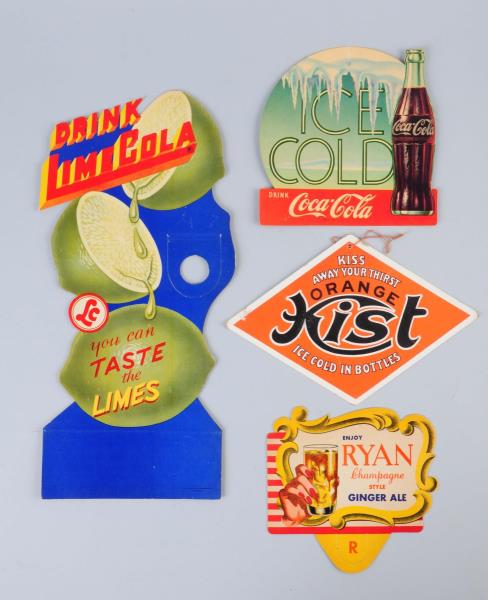 Appraisal: Lot Of Soda Advertising Items 's This lot includes a