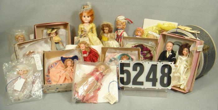 Appraisal: Hollywood Virga plastic dolls lot to inches tall All in