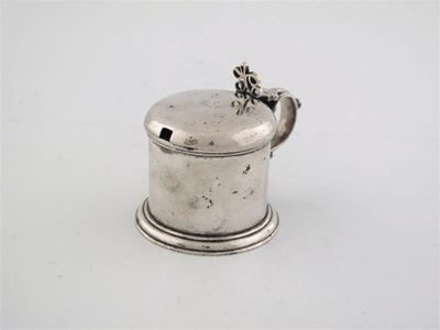 Appraisal: An early Victorian Irish mustard pot of good guage with