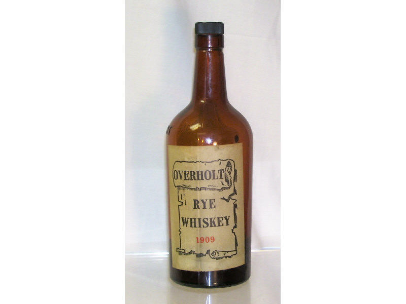 Appraisal: Overholt Rye Whiskey - quart bottle Partial bottle From the