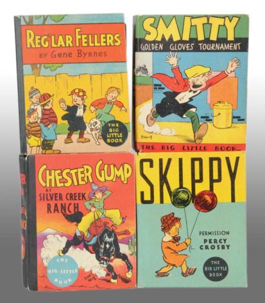 Appraisal: Lot of Comic Character Big Little Books Description and Includes