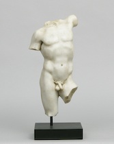 Appraisal: An Italian Carved Marble Torso of a Young Man on