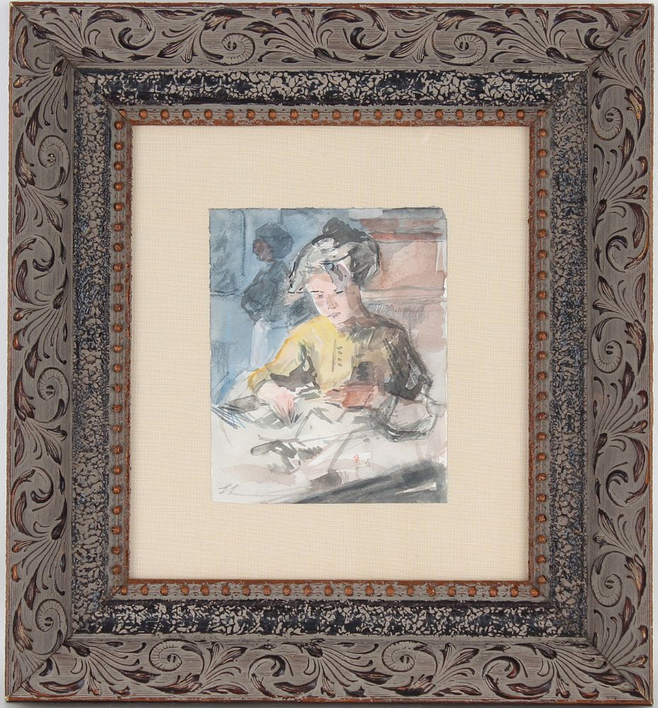 Appraisal: Isaac Lazarus Israels - Isaac Lazarus Israels - Signed lower