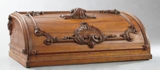 Appraisal: Victorian Rococo Revival Carved Oak Architectural Element th c the