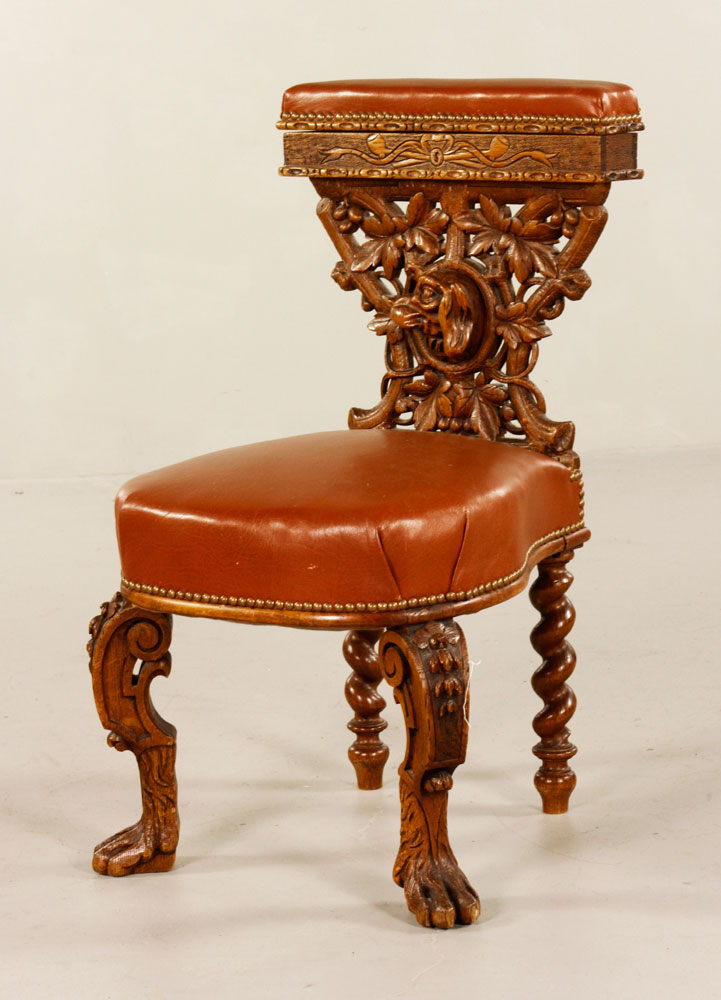 Appraisal: - Early th C English Huntsman's Chair Early th century