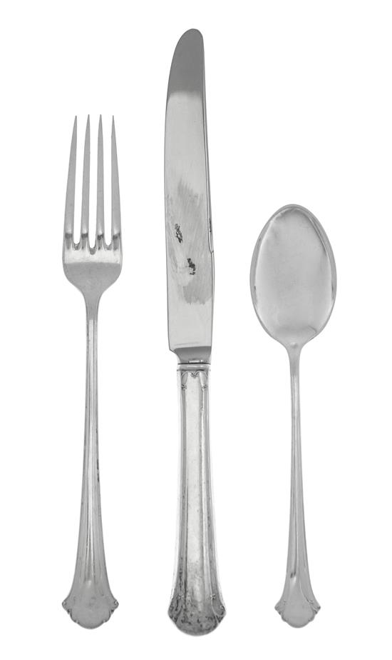 Appraisal: Sale Lot An American Silver Flatware Service Towle Silversmiths Newburyport