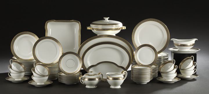 Appraisal: Extensive Ninety-Two-Piece Rosenthal Porcelain Dinner Service third quarter th century