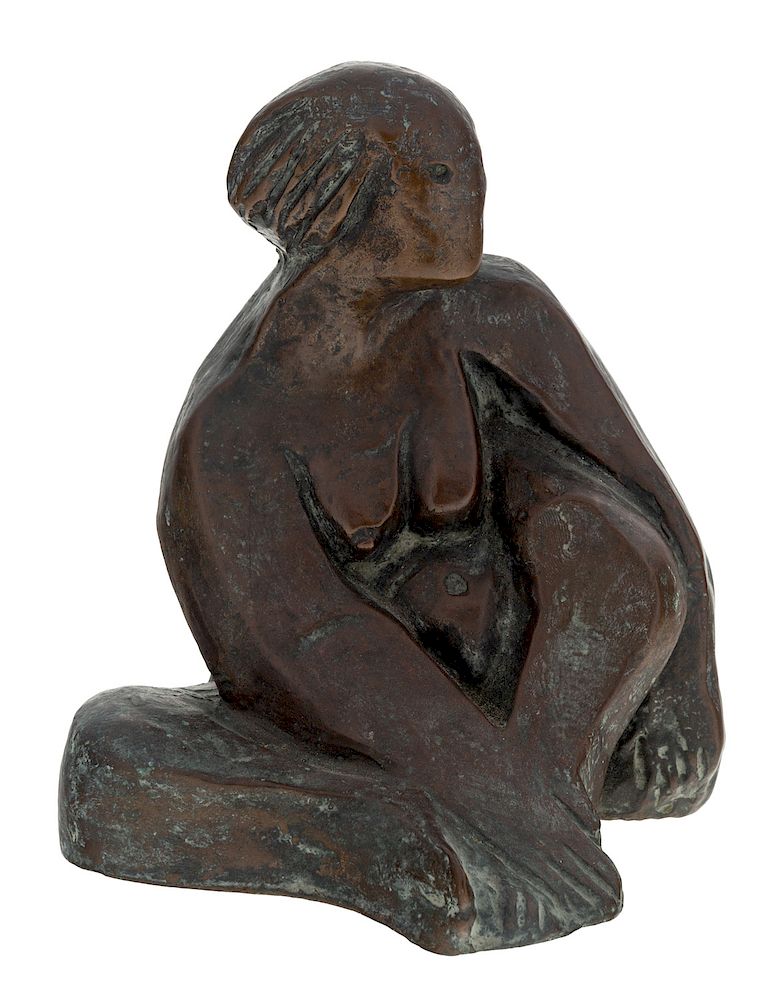 Appraisal: OTTO GUTFREUND CZECH - OTTO GUTFREUND CZECH - Seating Woman