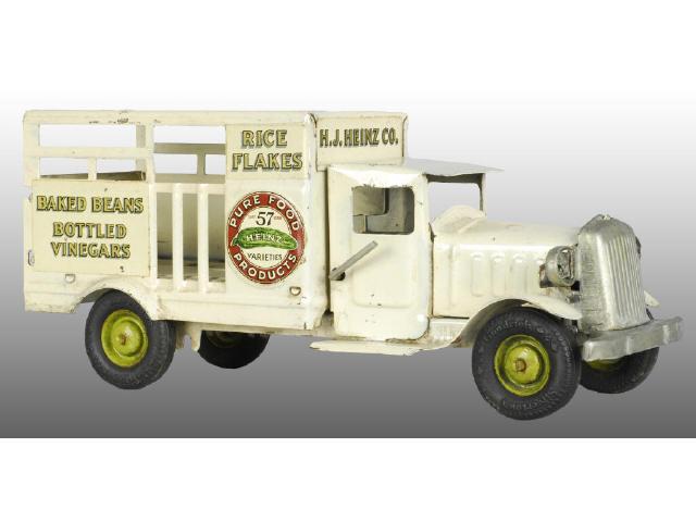 Appraisal: Pressed Steel Metalcraft Heinz Pickle Truck Description Working headlights Original