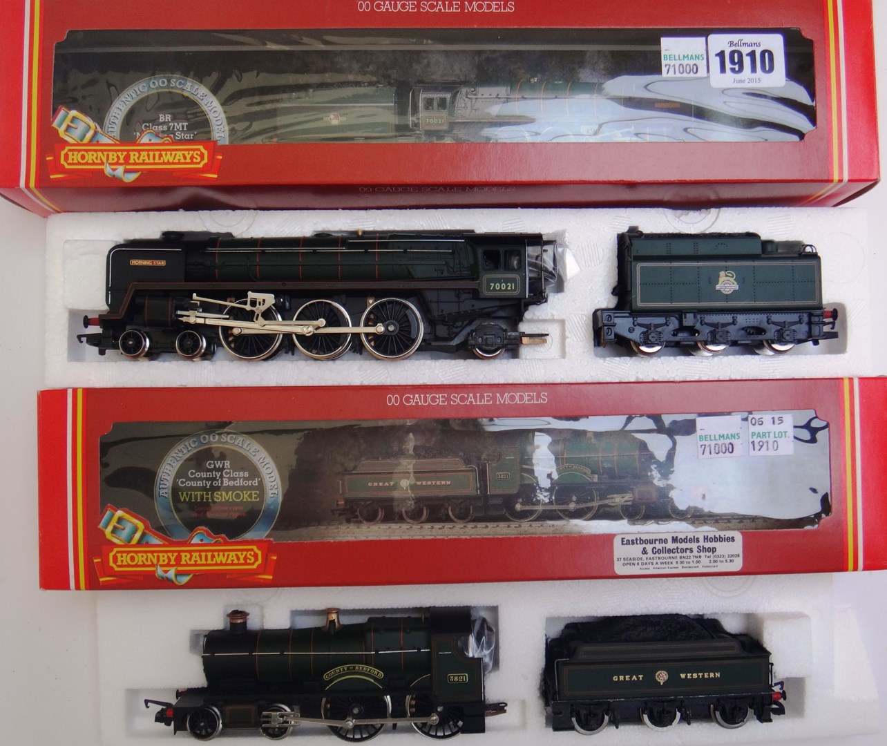 Appraisal: A Hornby gauge locomotive and tender 'Morning Star' and another