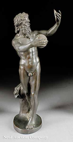 Appraisal: An Italian Bronze of The Dancing Faun late th c