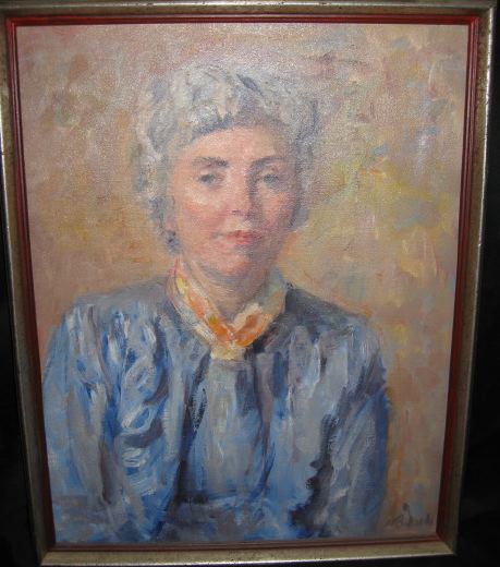 Appraisal: Charles Whitfield Richards American New Orleans - Portrait of a