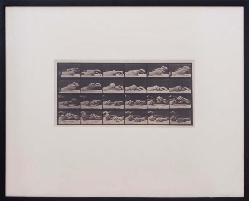 Appraisal: EADWEARD MUYBRIDGE - MOVEMENT OF THE HAND HAND CHANGING PENCIL