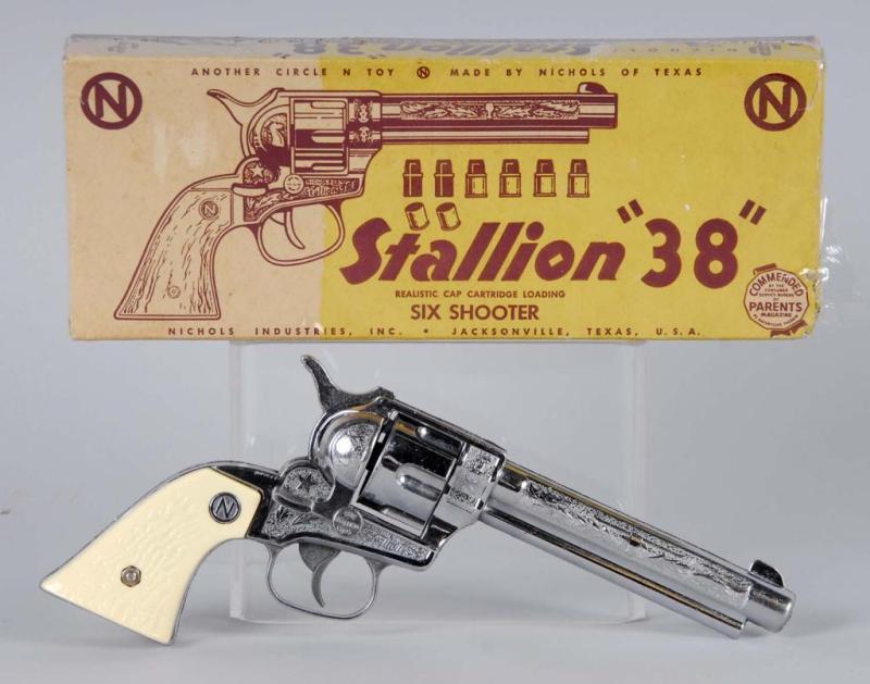 Appraisal: Stallion Cap Gun Description Includes box Toy Excellent Box Very