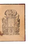 Appraisal: RUSCONI GIOVANNI ANTONIO Della Architettura Title within woodcut historiated architectural